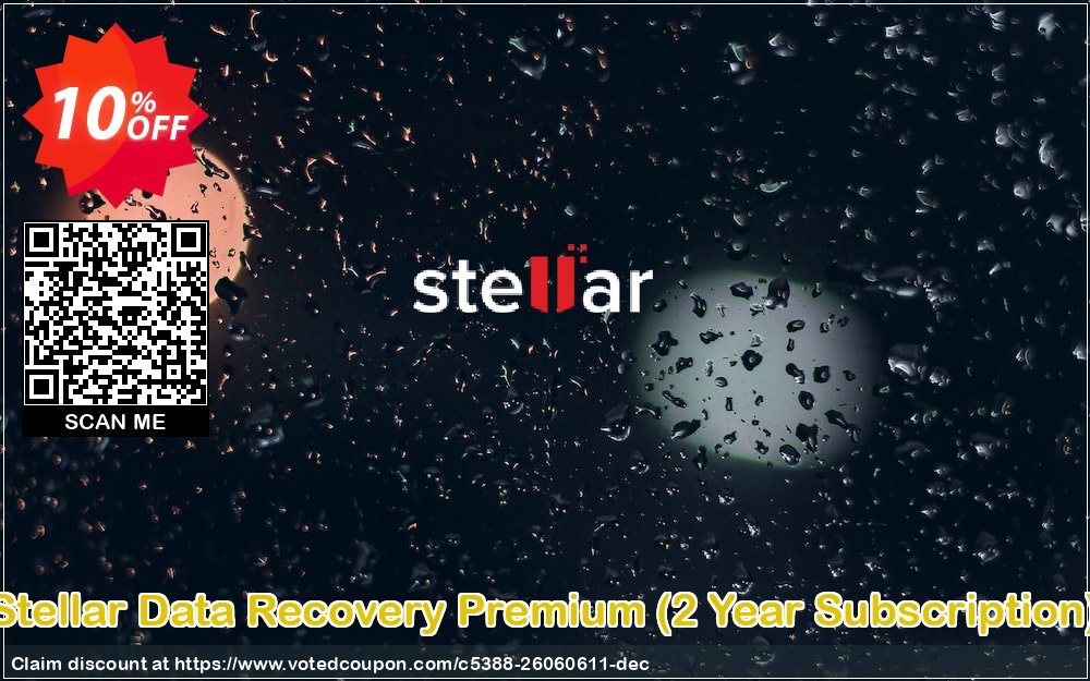 Stellar Data Recovery Premium, 2 Year Subscription  Coupon Code Mar 2024, 10% OFF - VotedCoupon