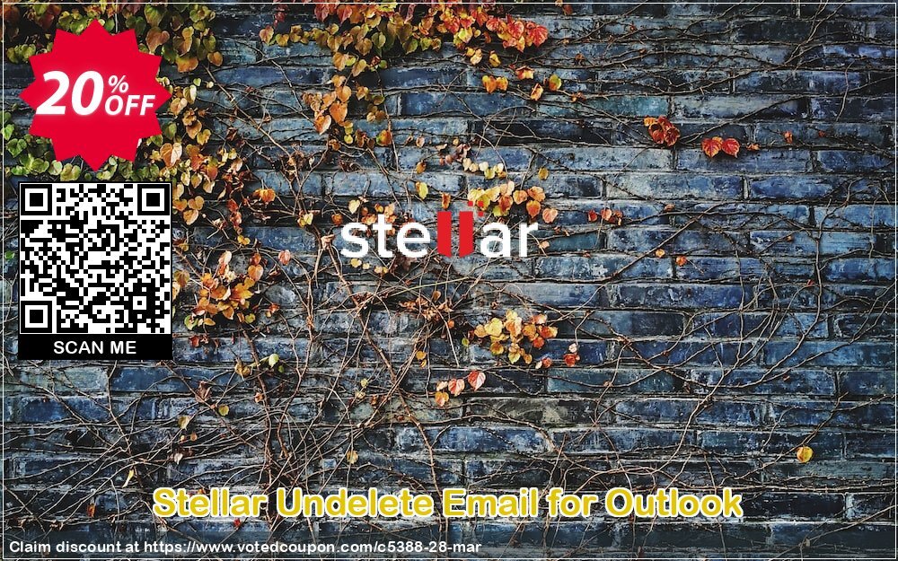 Stellar Undelete Email for Outlook Coupon Code Apr 2024, 20% OFF - VotedCoupon