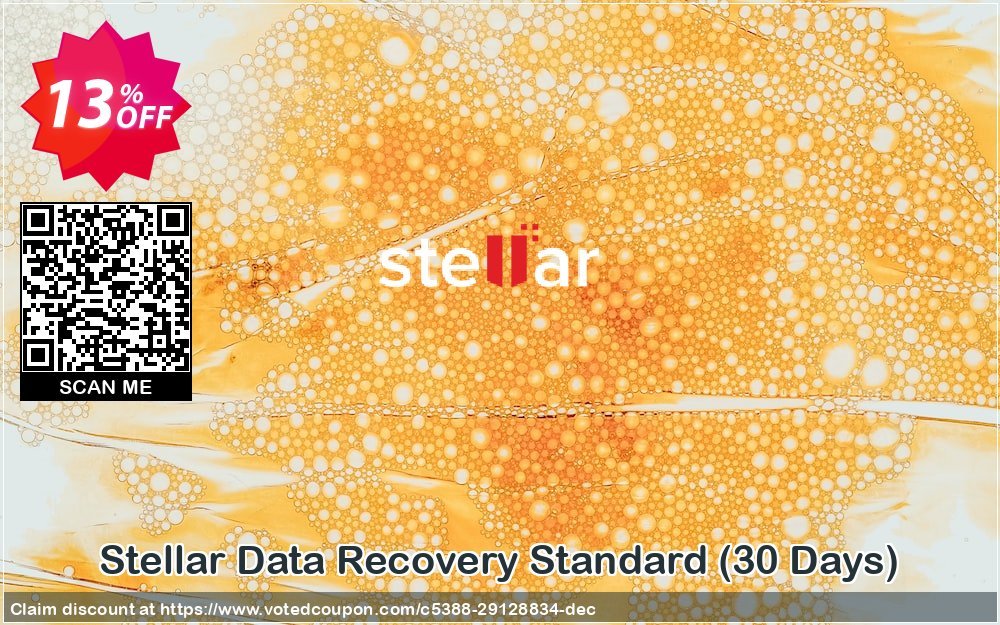 Stellar Data Recovery Standard, 30 Days  Coupon Code Mar 2024, 13% OFF - VotedCoupon