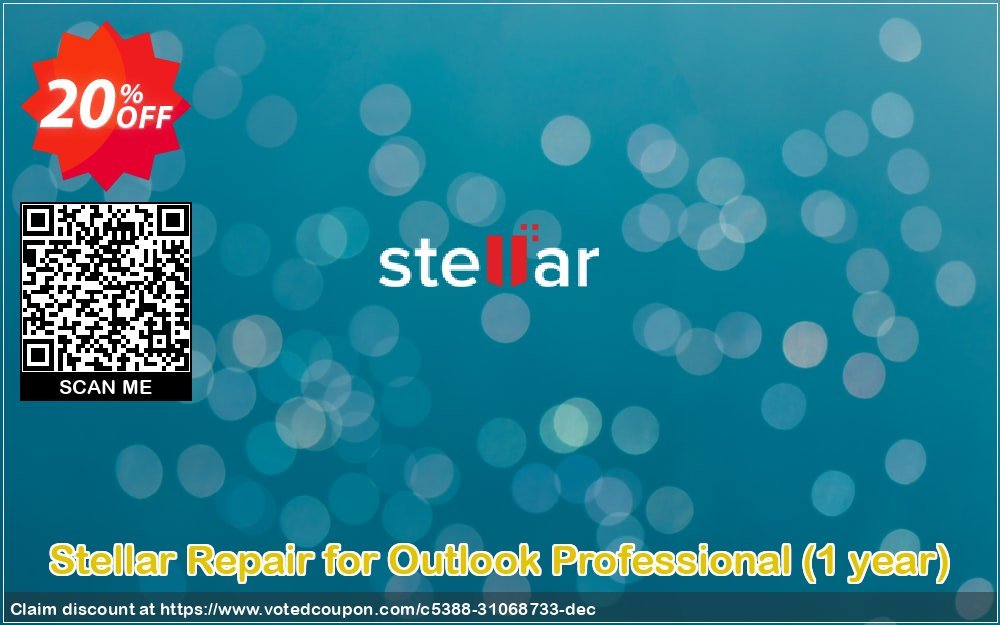 Stellar Repair for Outlook Professional, Yearly  Coupon, discount Stellar Repair for Outlook Professional[1 year] Awesome promotions code 2024. Promotion: Awesome promotions code of Stellar Repair for Outlook Professional[1 year] 2024