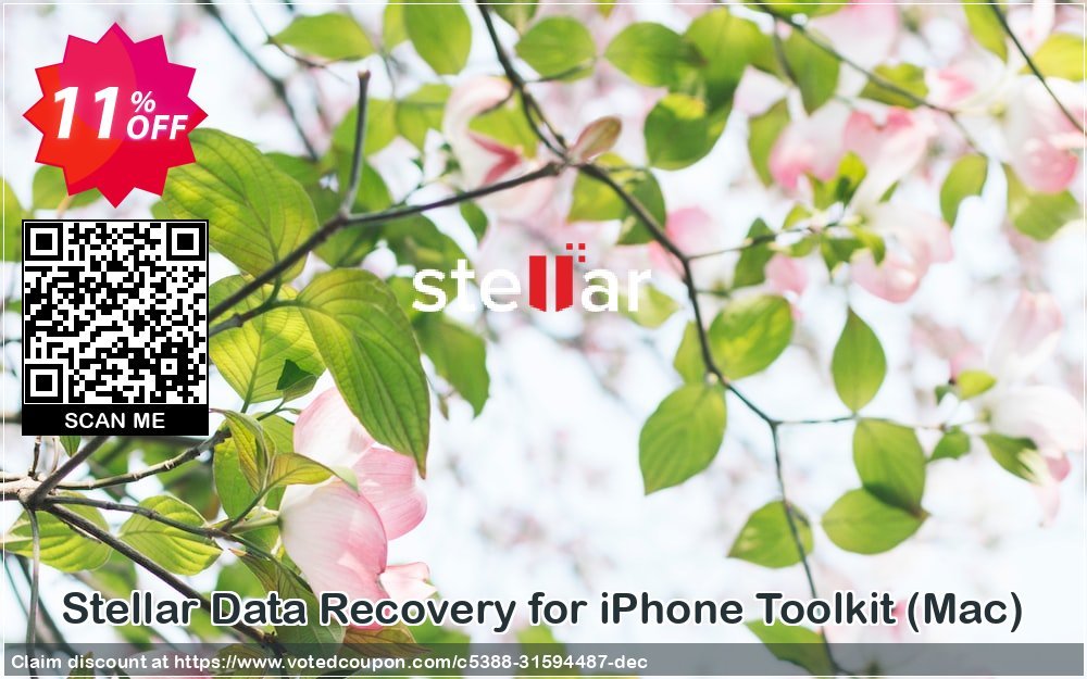 Stellar Data Recovery for iPhone Toolkit, MAC  Coupon, discount Stellar Toolkit for iPhone-Mac Best offer code 2024. Promotion: Best offer code of Stellar Toolkit for iPhone-Mac 2024