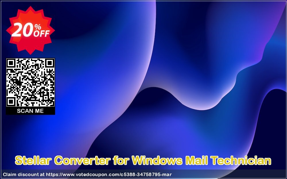 Stellar Converter for WINDOWS Mail Technician Coupon Code May 2024, 20% OFF - VotedCoupon