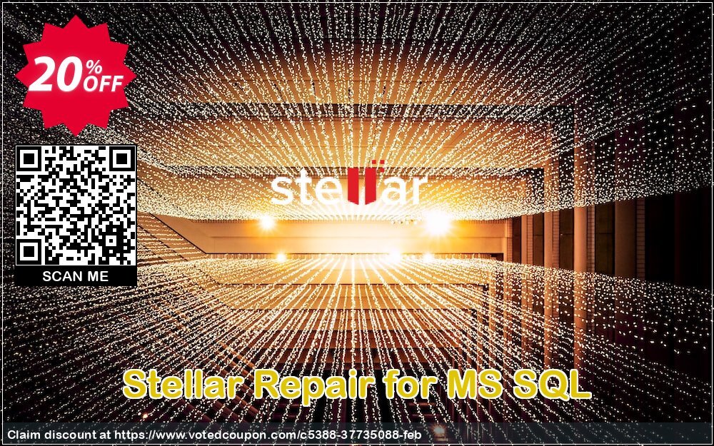 Stellar Repair for MS SQL Coupon Code Mar 2024, 20% OFF - VotedCoupon