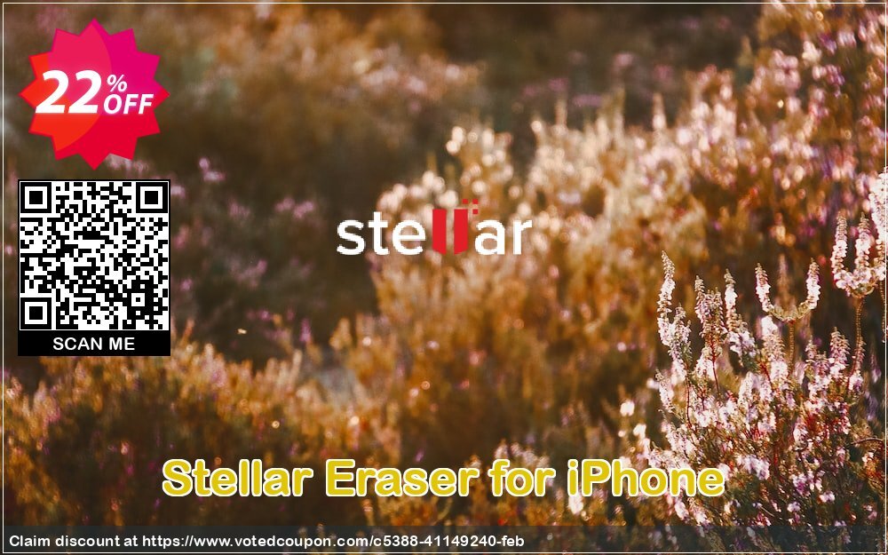 Stellar Eraser for iPhone voted-on promotion codes