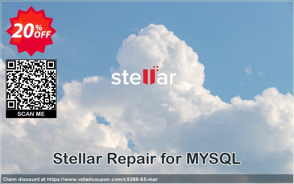 Stellar Repair for MYSQL Coupon Code Apr 2024, 20% OFF - VotedCoupon