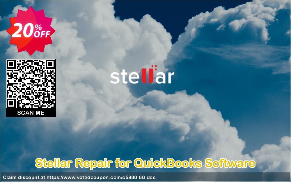 Stellar Repair for QuickBooks Software Coupon Code Oct 2023, 20% OFF - VotedCoupon