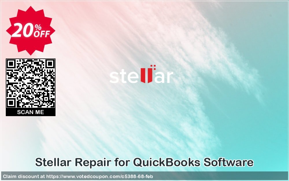 Stellar Repair for QuickBooks Software Coupon Code Apr 2024, 20% OFF - VotedCoupon