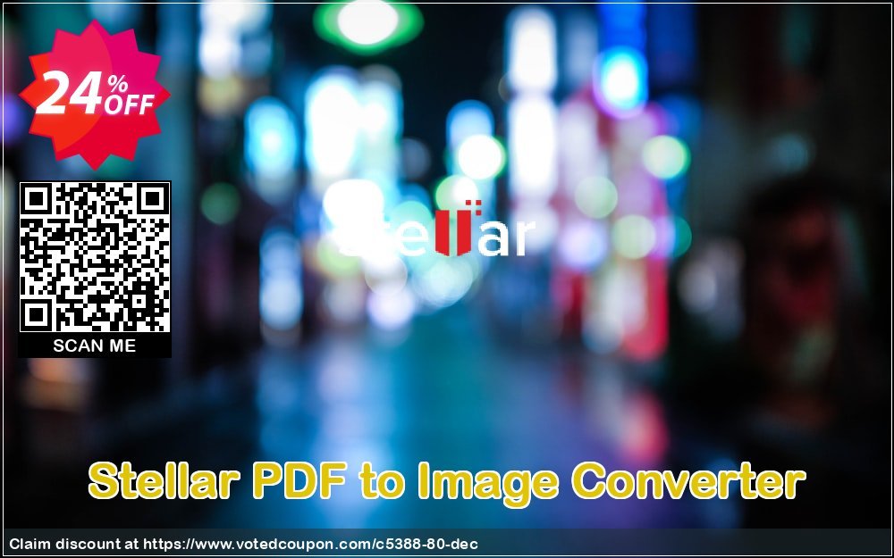 Stellar PDF to Image Converter Coupon, discount Stellar PDF to Image Converter excellent deals code 2024. Promotion: NVC Exclusive Coupon