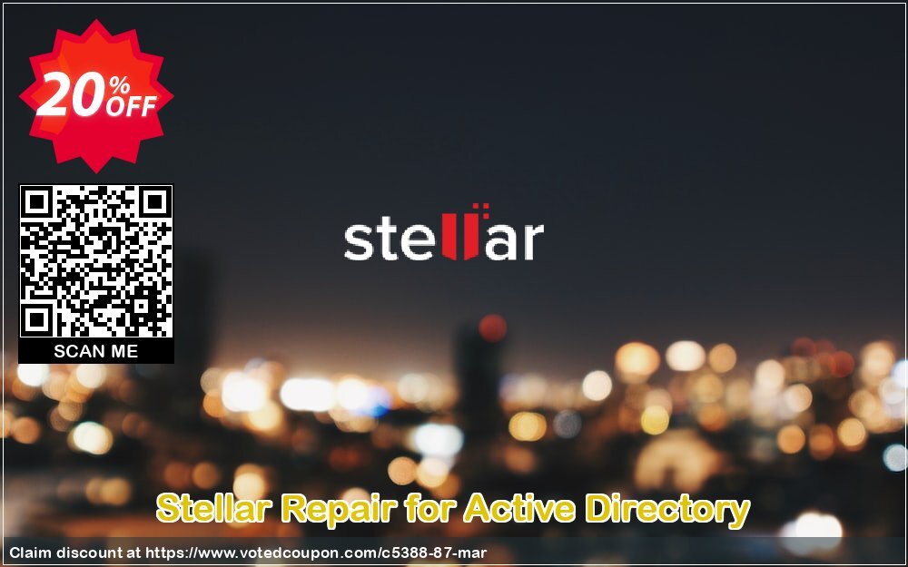 Stellar Repair for Active Directory Coupon Code Apr 2024, 20% OFF - VotedCoupon