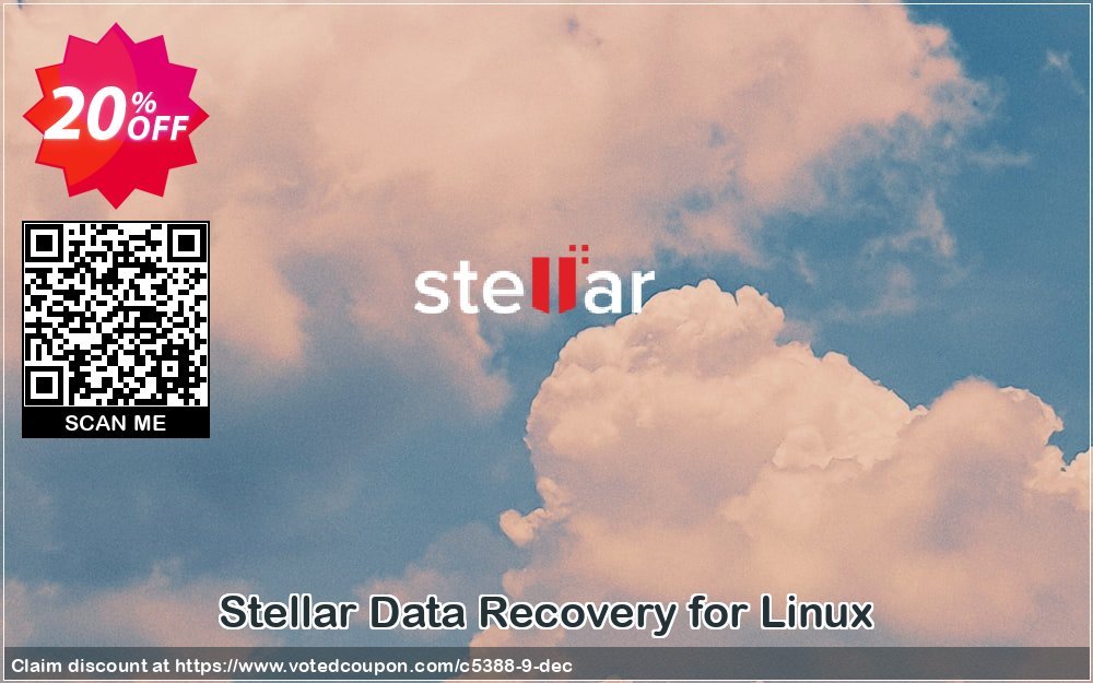 Get 20% OFF Stellar Phoenix Linux Data Recovery Coupon