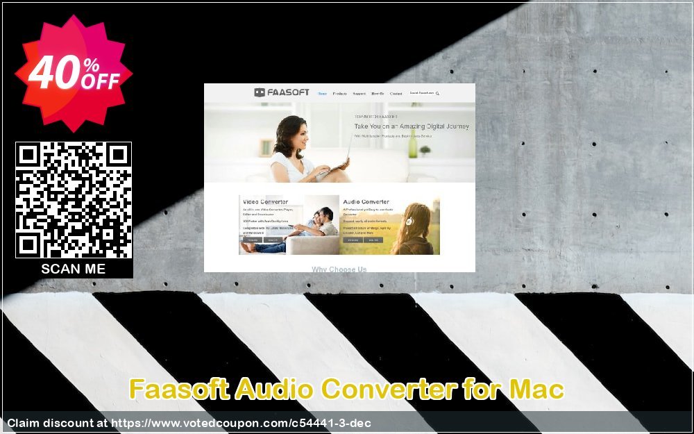 Faasoft Audio Converter for MAC Coupon, discount 40% OFF Faasoft Audio Converter for Mac, verified. Promotion: Awesome sales code of Faasoft Audio Converter for Mac, tested & approved