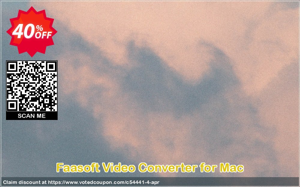 Faasoft Video Converter for MAC voted-on promotion codes