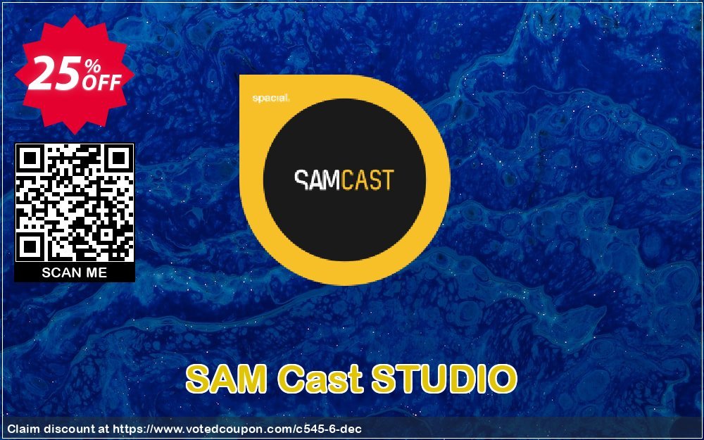 SAM Cast STUDIO Coupon Code May 2024, 25% OFF - VotedCoupon