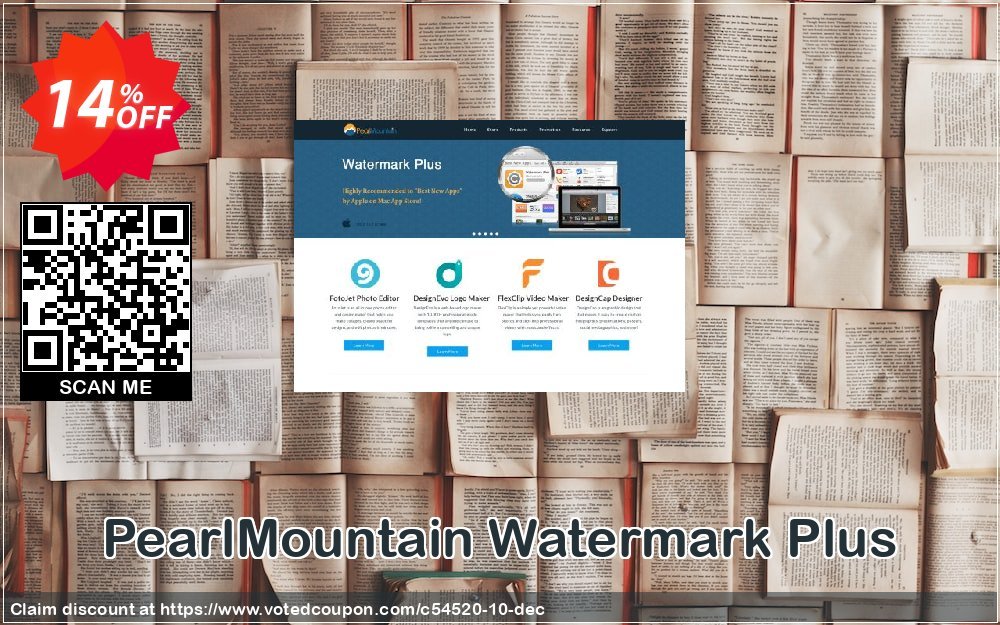 PearlMountain Watermark Plus Coupon, discount PearlMountain Photo Watermark super sales code 2023. Promotion: GIF products $9.99 coupon for aff 611063