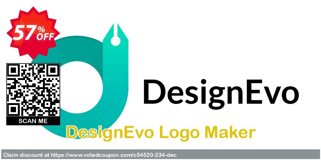 DesignEvo Logo Maker Coupon Code May 2024, 57% OFF - VotedCoupon