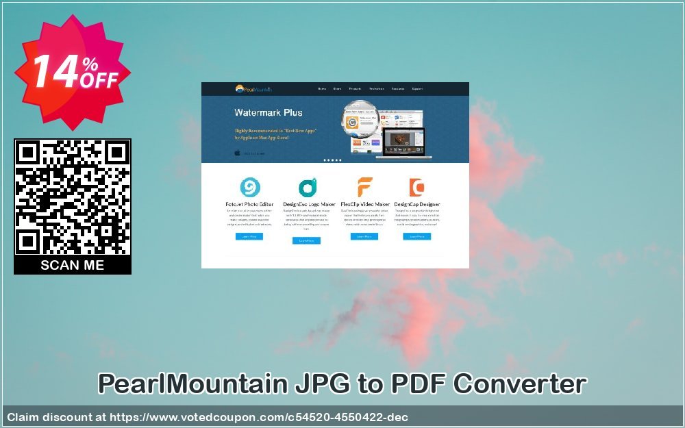 PearlMountain JPG to PDF Converter Coupon Code May 2024, 14% OFF - VotedCoupon