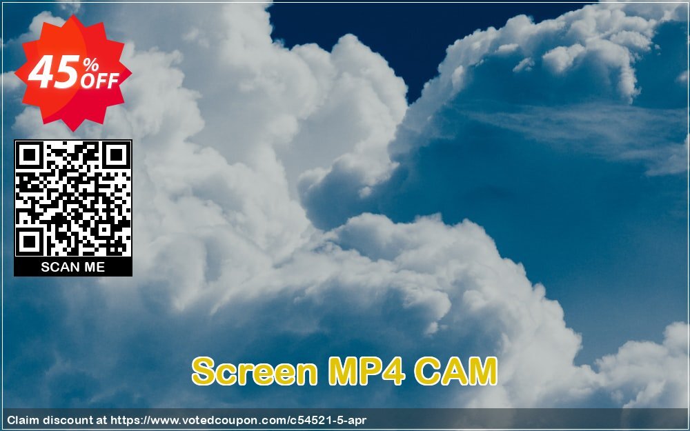 Screen MP4 CAM Coupon, discount Coupon SProsoft. Promotion: Coupon CAM 3 PCs