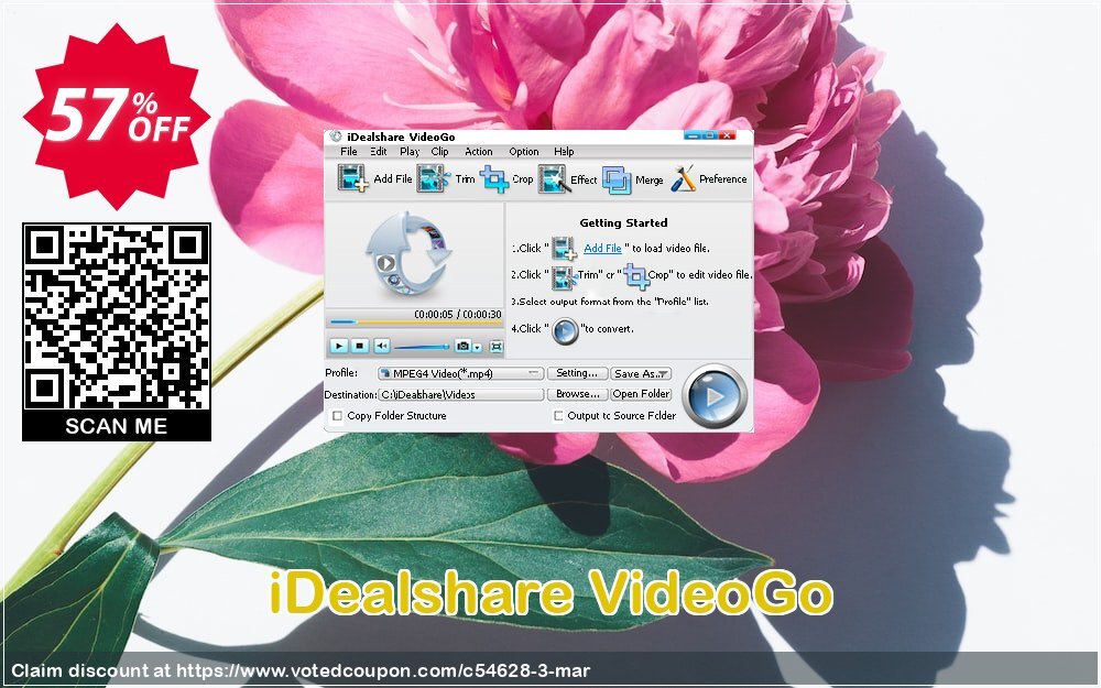 iDealshare VideoGo Coupon Code Apr 2024, 57% OFF - VotedCoupon