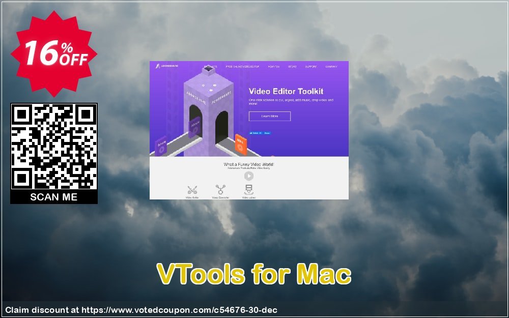 VTools for MAC Coupon, discount Adoreshare offer 54676. Promotion: Adoreshare coupon code 54676