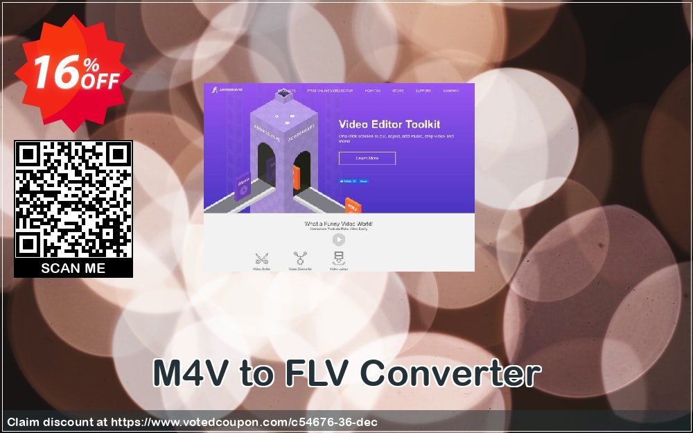 M4V to FLV Converter Coupon, discount Adoreshare offer 54676. Promotion: Adoreshare coupon code 54676