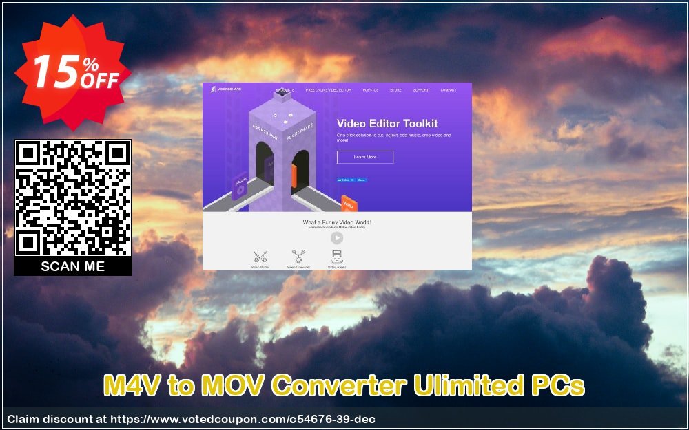 M4V to MOV Converter Ulimited PCs Coupon, discount Adoreshare offer 54676. Promotion: Adoreshare coupon code 54676