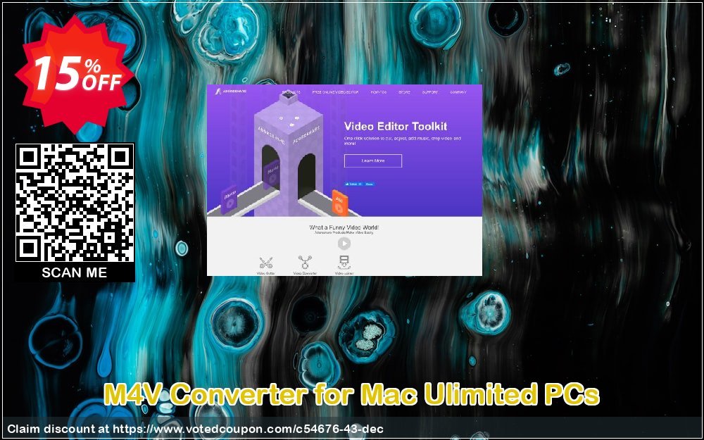 M4V Converter for MAC Ulimited PCs Coupon, discount Adoreshare offer 54676. Promotion: Adoreshare coupon code 54676
