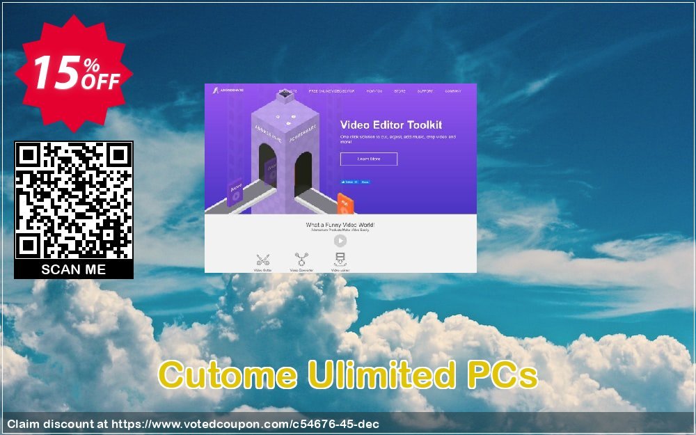 Cutome Ulimited PCs Coupon, discount Adoreshare offer 54676. Promotion: Adoreshare coupon code 54676