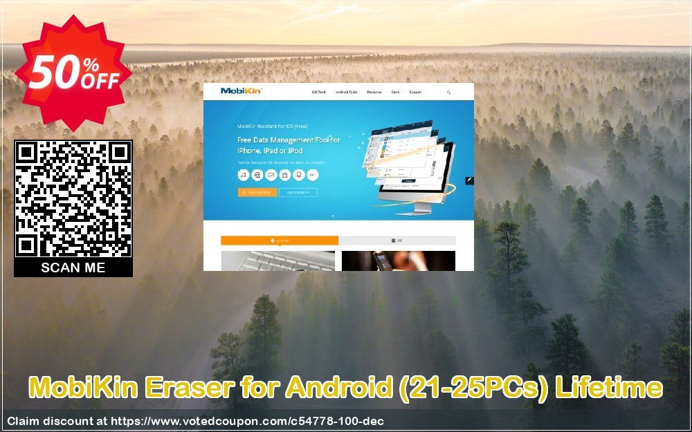 MobiKin Eraser for Android, 21-25PCs Lifetime Coupon Code May 2024, 50% OFF - VotedCoupon