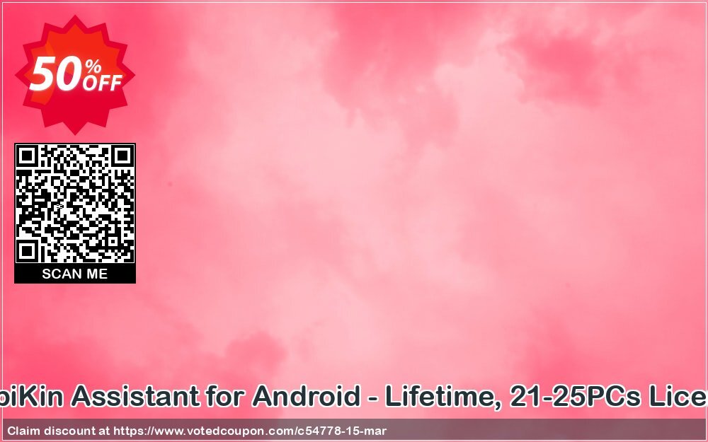 MobiKin Assistant for Android - Lifetime, 21-25PCs Plan Coupon Code Apr 2024, 50% OFF - VotedCoupon