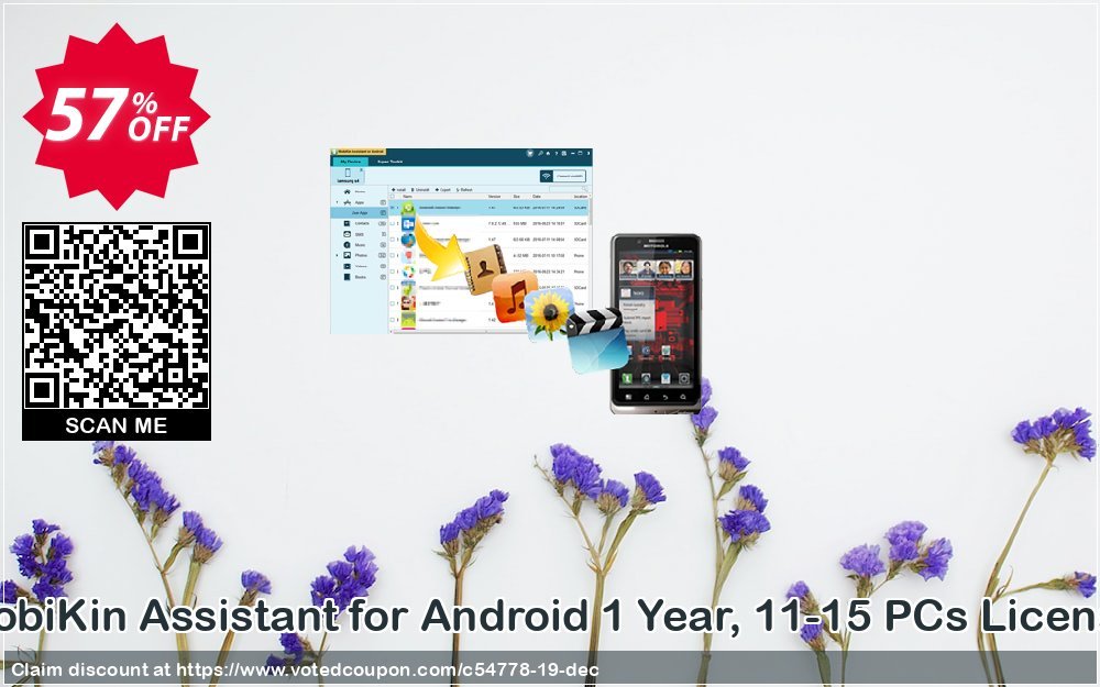 MobiKin Assistant for Android Yearly, 11-15 PCs Plan Coupon Code Apr 2024, 57% OFF - VotedCoupon