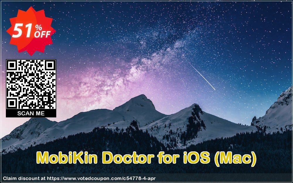 MobiKin Doctor for iOS, MAC  Coupon, discount 50% OFF. Promotion: 