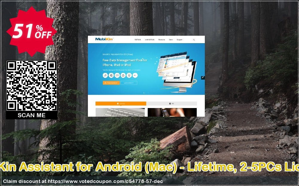MobiKin Assistant for Android, MAC - Lifetime, 2-5PCs Plan Coupon Code Apr 2024, 51% OFF - VotedCoupon
