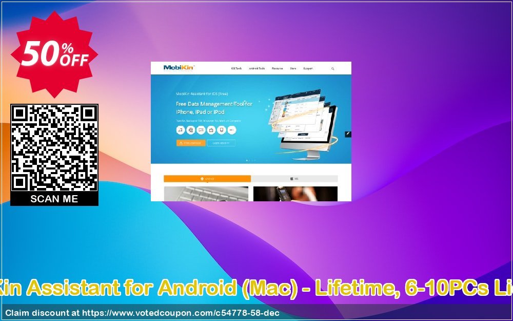 MobiKin Assistant for Android, MAC - Lifetime, 6-10PCs Plan Coupon Code Apr 2024, 50% OFF - VotedCoupon