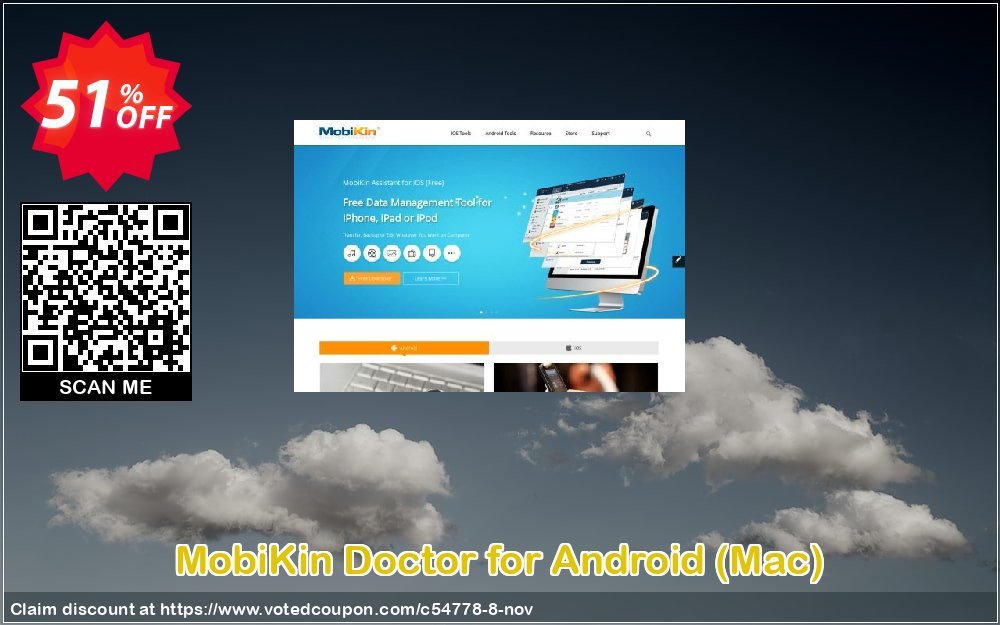 MobiKin Doctor for Android, MAC  Coupon, discount 50% OFF. Promotion: 