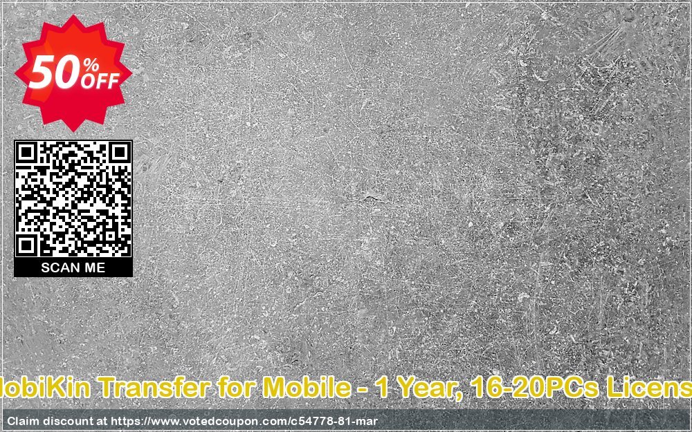 MobiKin Transfer for Mobile - Yearly, 16-20PCs Plan Coupon Code Apr 2024, 50% OFF - VotedCoupon