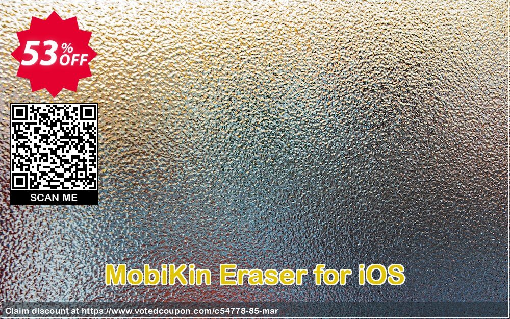 MobiKin Eraser for iOS Coupon, discount 50% OFF. Promotion: 