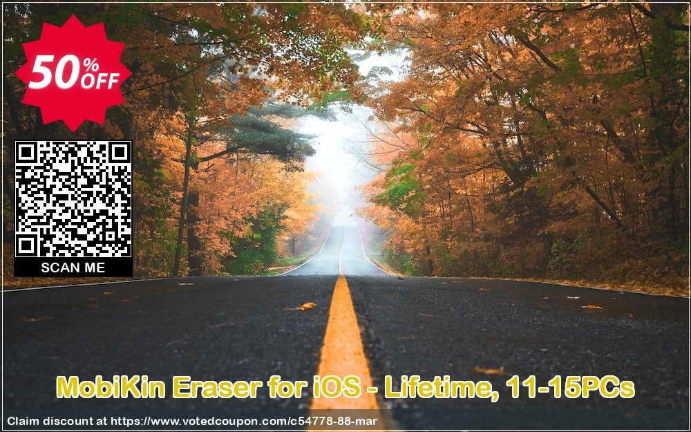 MobiKin Eraser for iOS - Lifetime, 11-15PCs Coupon Code Apr 2024, 50% OFF - VotedCoupon