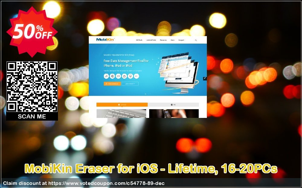 MobiKin Eraser for iOS - Lifetime, 16-20PCs Coupon Code Apr 2024, 50% OFF - VotedCoupon