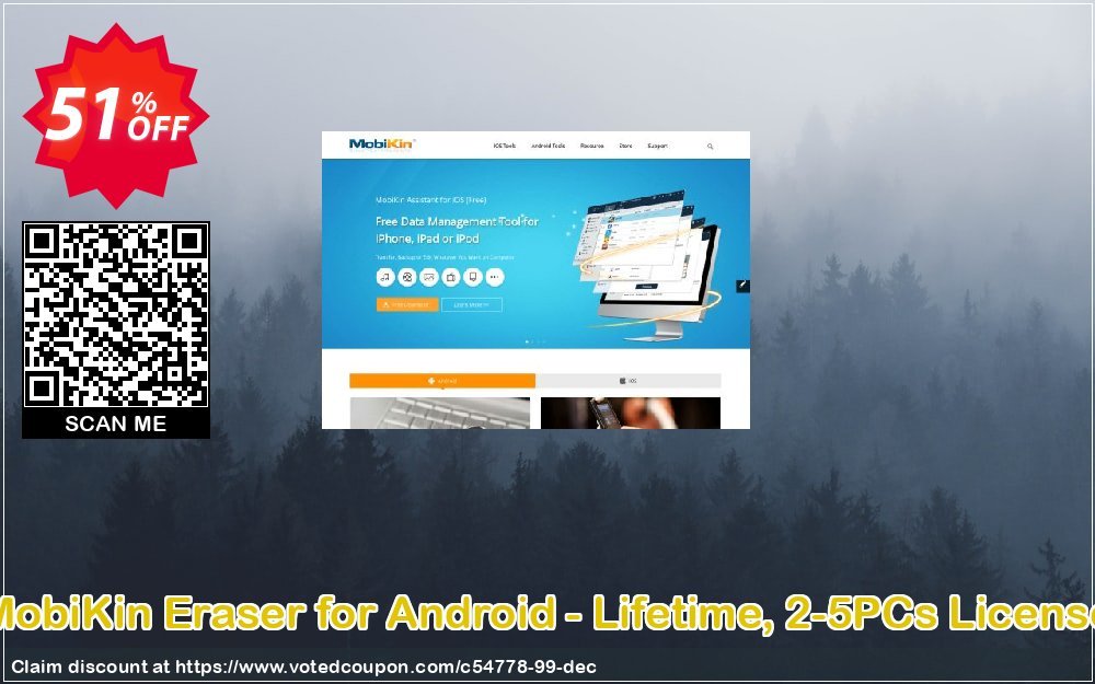 MobiKin Eraser for Android - Lifetime, 2-5PCs Plan Coupon Code Apr 2024, 51% OFF - VotedCoupon