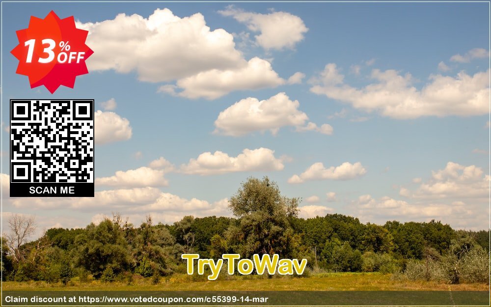 TryToWav Coupon Code Apr 2024, 13% OFF - VotedCoupon