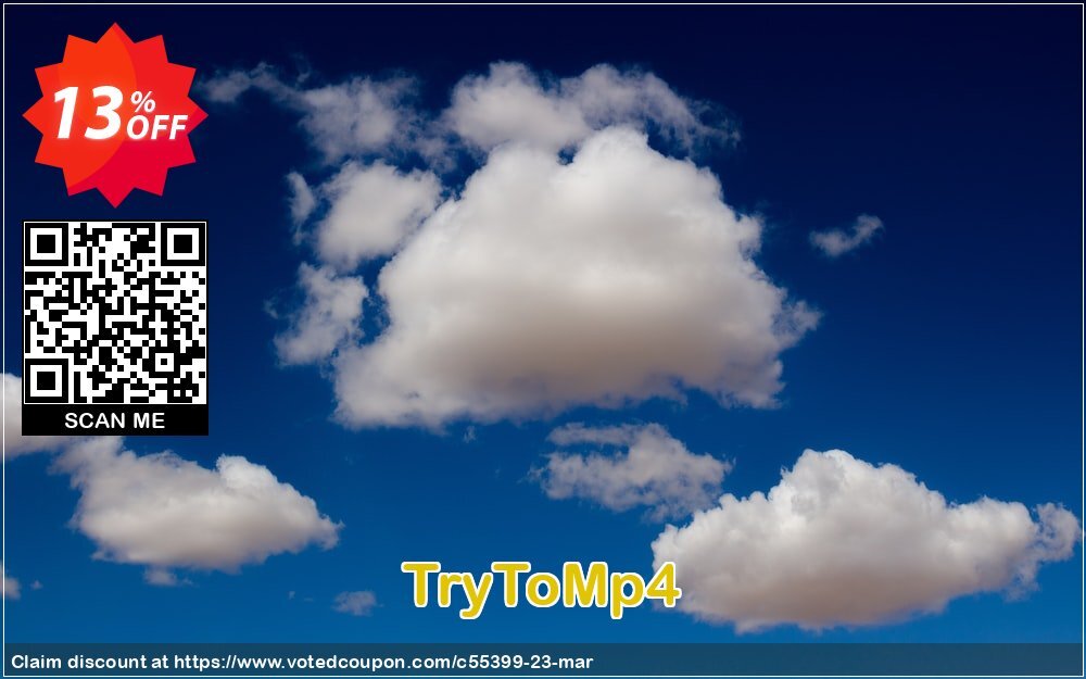 TryToMp4 Coupon Code Apr 2024, 13% OFF - VotedCoupon