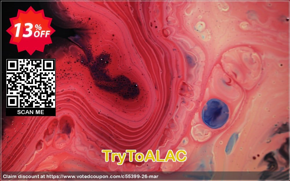 TryToALAC Coupon Code May 2024, 13% OFF - VotedCoupon