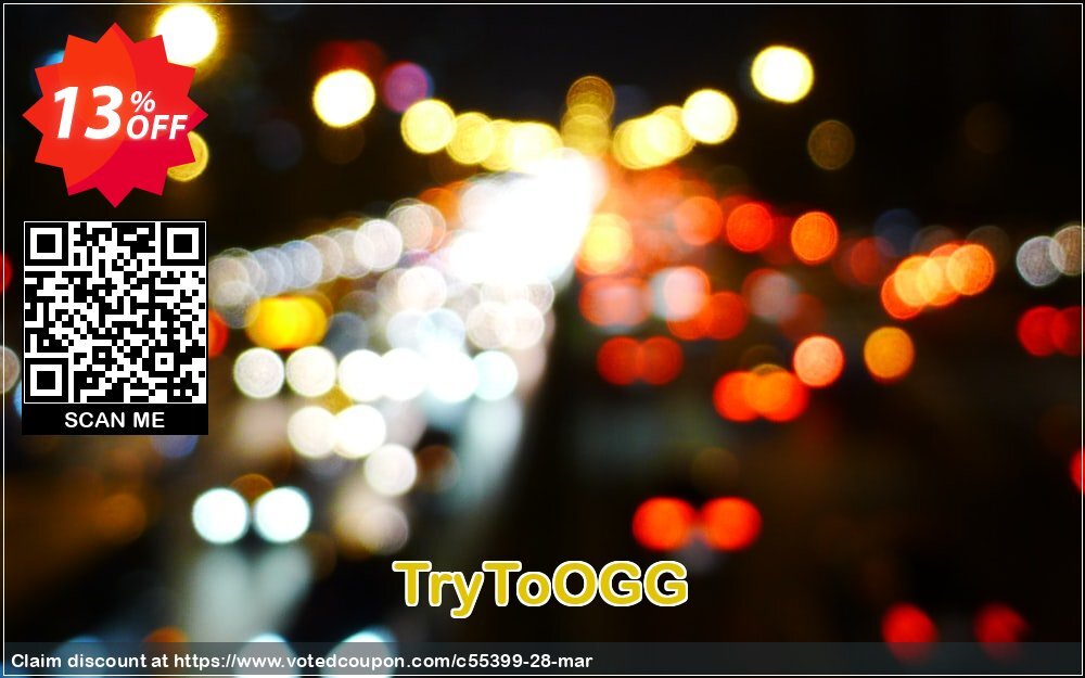 TryToOGG Coupon Code May 2024, 13% OFF - VotedCoupon