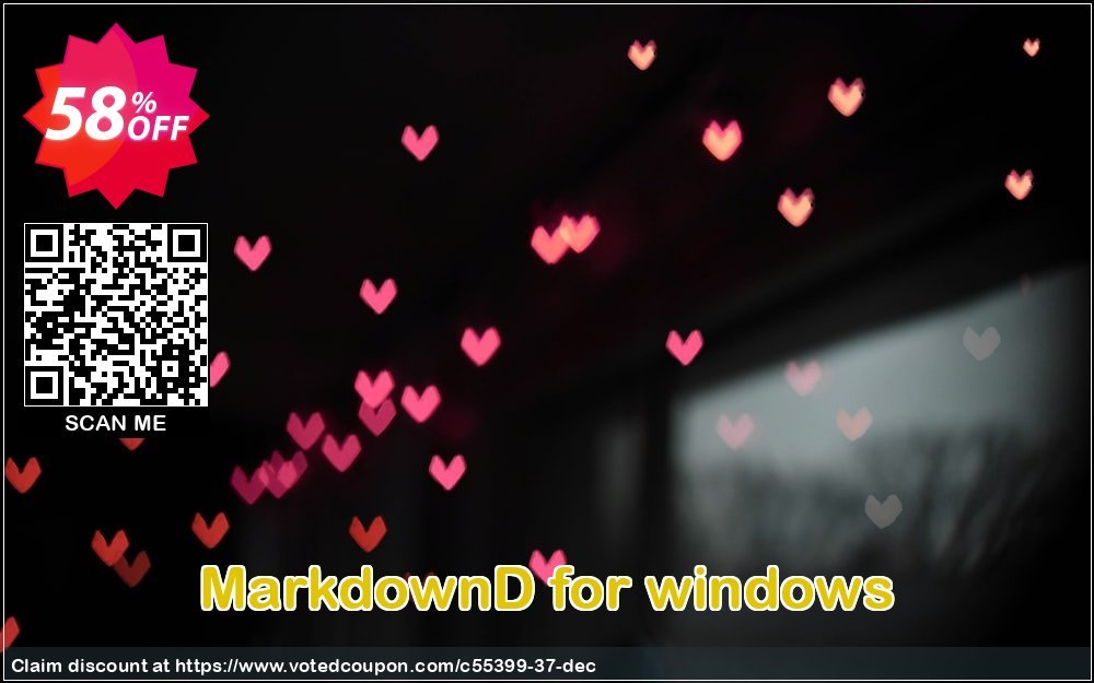 MarkdownD for WINDOWS Coupon, discount coupon_markdownd_10K. Promotion: Official discount from RomanySoft