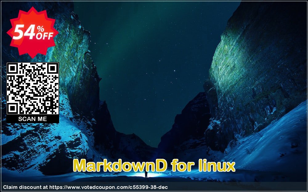 MarkdownD for linux Coupon, discount coupon_markdownd_10K. Promotion: Official discount from RomanySoft