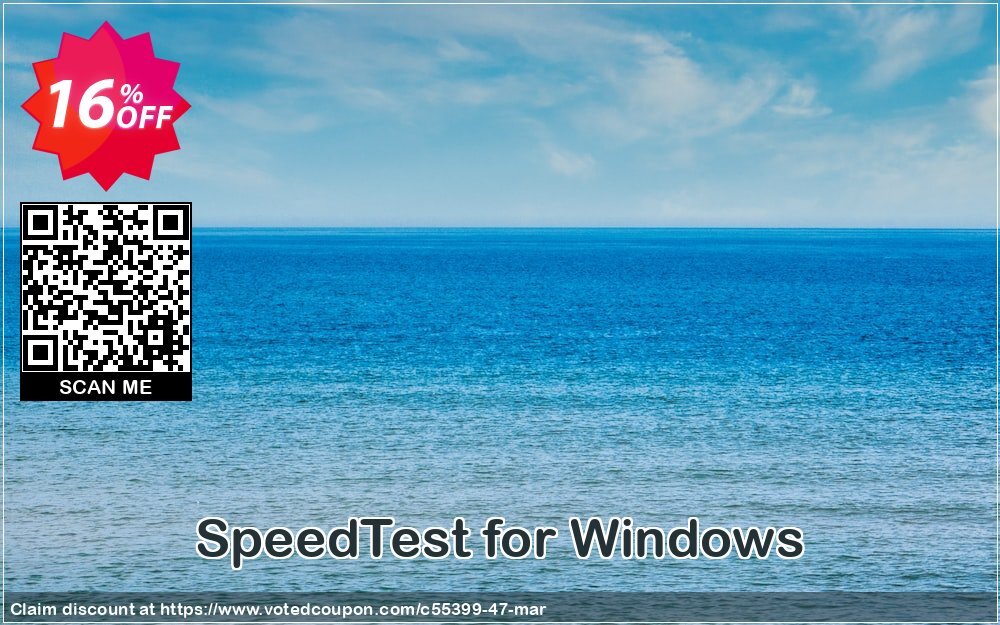 SpeedTest for WINDOWS Coupon Code Apr 2024, 16% OFF - VotedCoupon