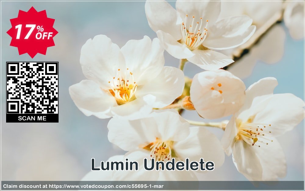 Lumin Undelete Coupon, discount Lumin coupon (55695). Promotion: Lumin software promotion code