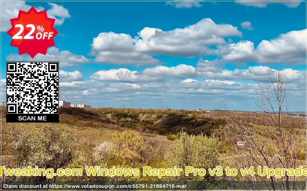 Tweaking.com WINDOWS Repair Pro v3 to v4 Upgrade Coupon Code May 2024, 22% OFF - VotedCoupon