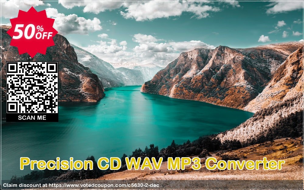 Precision CD WAV MP3 Converter Coupon, discount Half Off 2. Promotion: For affiliates