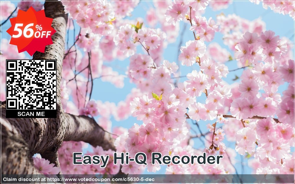 Easy Hi-Q Recorder Coupon, discount 55 off. Promotion: 55% off